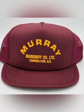 Vintage Murray Masonry NB Trucker Hat Snapback